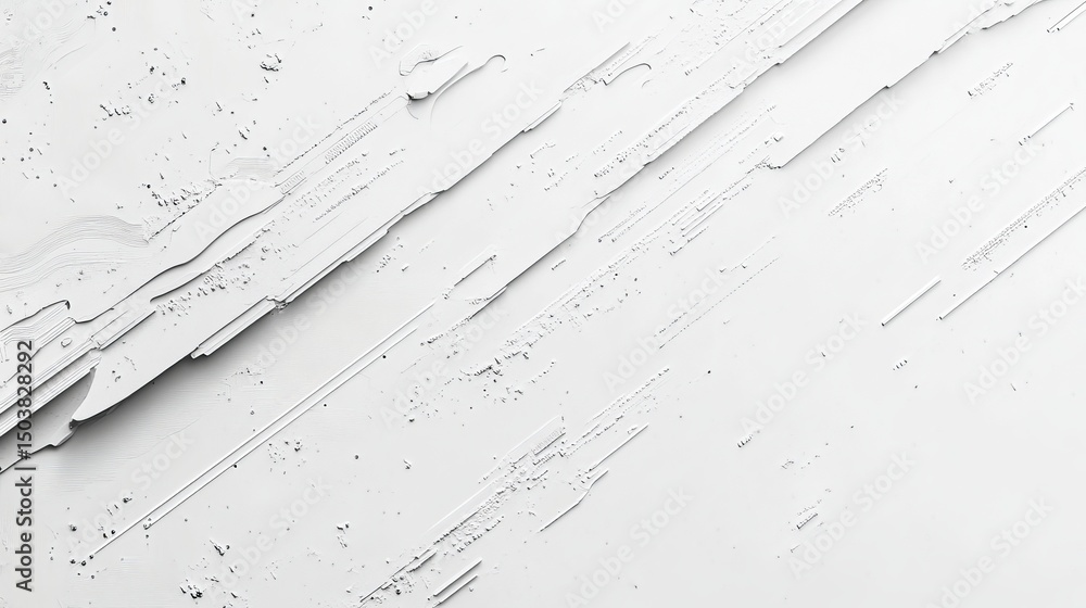 Aufkleber monochrome abstract image featuring textured white diagonal lines with small speckles throughout the