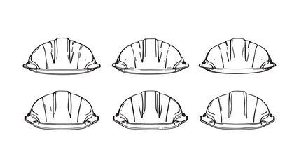 Industrial hard hat helmet for safety