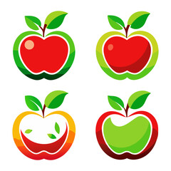 Stylized Apple Logos