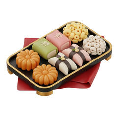 yakgwa korea food 3D Icon