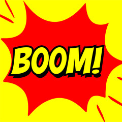 Cartoon comic sign burst clouds. Speech bubble, boom sign expression and pop art text frames. Comics mem expressions speech, superhero book bubbles label. Isolated vector symbols set