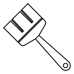 Paintbrush paint brush Line Icon
