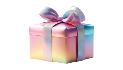 Ultimate Festive Box: Giant Package PNG Isolated