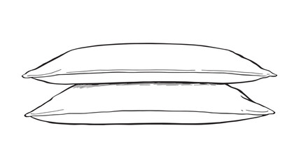 Stacked Pillows Cozy Home Decor