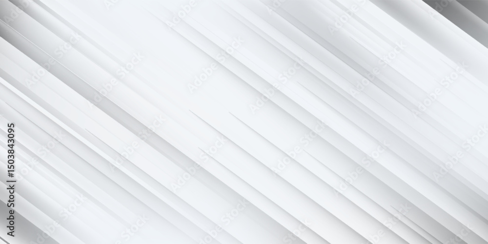Poster abstract grey white background with gradient color and dynamic and modern line decoration, vector il