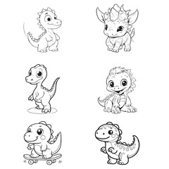 dinosaurs image vector file