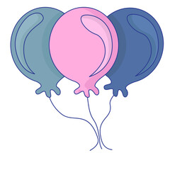 balloons happy birthday