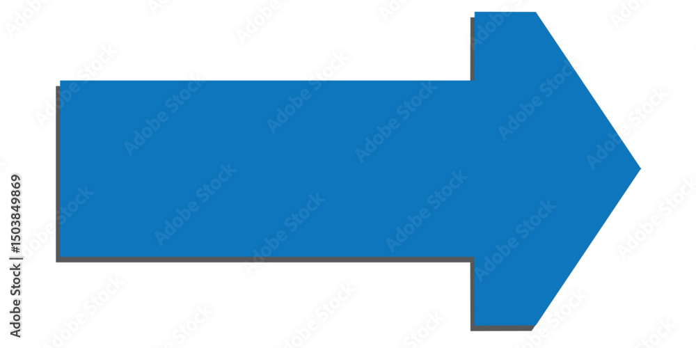 Poster long arrow vector icon. arrow icon vector. arrow symbol. pointing solid long arrow icon sketched as 