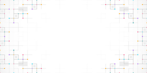 Minimalistic texture with linear squares pattern. Creative idea of modern design with abstract geometric background