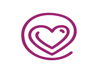 Heart Shape Logo SVG – High-Quality, Scalable Icon Design for Love, Health, Wellness, Relationships, Charity, and Romantic Branding
