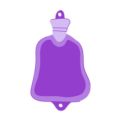 Obraz premium misery bottle pain relief cartoon vector illustration