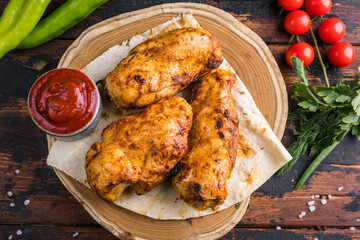 grilled chicken breast fillet