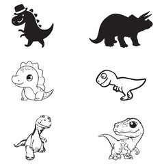 dinosaurs file image vector