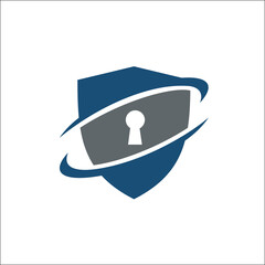 Security Guard logo design vector