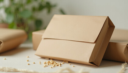Eco-Friendly Packaging Box with Product Inside