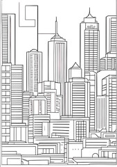 abstract city background