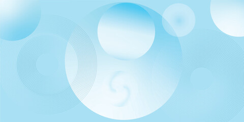 Abstract geometric background gradient soft light blue bokeh for Graphic Business background hitech technology digital