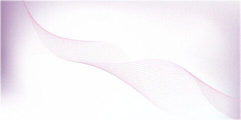 Abstract wave element for design. Digital frequency track equalizer. Stylized line art background. Vector illustration. Wave with lines created using blend tool.