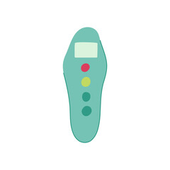 feedback voting clicker cartoon vector illustration