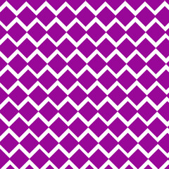 Seamless pink geometric pattern vector with retro square tile texture for fabric decoration