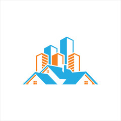 Fototapeta premium home and building logo vector template