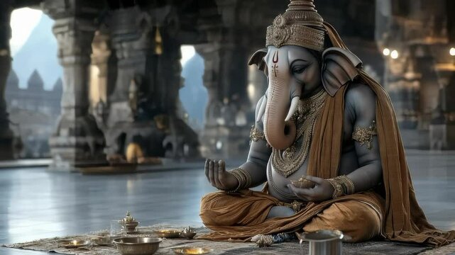 Sacred Ganesha : Ekadanta tusk, Ganapati leader, Magha birth, obstacle guide, Lambodara belly, deity fame, Hindu culture, Phra Phikanet Thai, Mauritius devotion, Indonesia shrine, Sri Lanka.