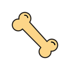 Rusty Skeleton Key in Bone Shape – Vintage Antique Key, Old Metal Lock, Steampunk Style, Mystery, Gothic, and Historical Accessory Concept
