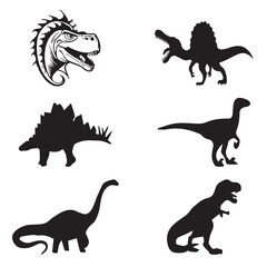 dengerous dinosaur vector photo