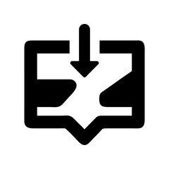 Obraz premium import emblem dynamic jigsaw silhouette 