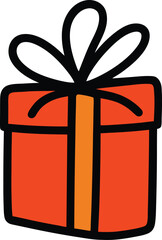 gift box with ribbon