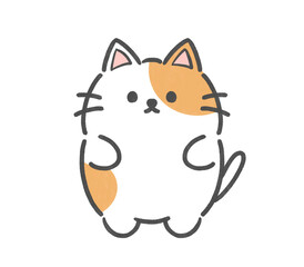 ぽっちゃりねこ