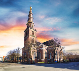 Church of Our Saviour in Copenhagen, Denmark, Vor Frelsers Kirke