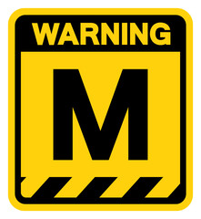 Methane Hazard Warning Sign, Vector Illustration, Isolate On White Background Label. EPS10