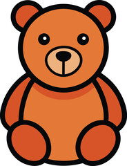Obraz premium teddy bear with a bow