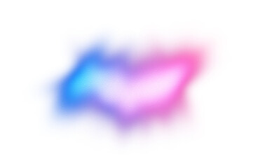 Color gradient grainy rough grungy texture, realistic cutout on transparent background. Vibrant colors grainy noisy gradient flow overlay effect. Glow gradient grainy texture, transparent background