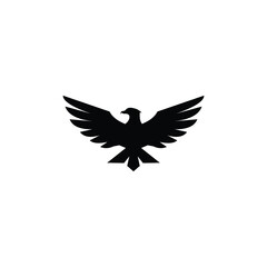 Falcon Eagle Bird Logo Template vector icon