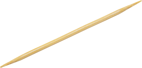 Wooden toothpicks isolated on white background