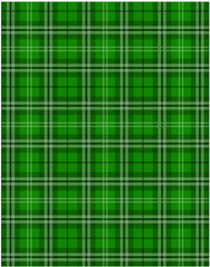 green checkered background