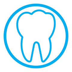 Teeth cleaning editable stroke outline icons set isolated on white background flat vector illustration.