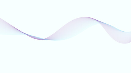 シンプルな流線デザイン