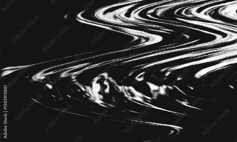 Poster glitch background. vhs grunge texture with noise effect and pixelation. analog video digital errors.