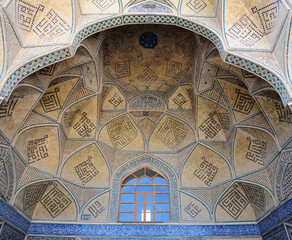 Located in Iran's Isfahan province, Jameh Mosque was built in the 9th century.