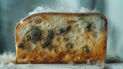 Moldy Bread Slice