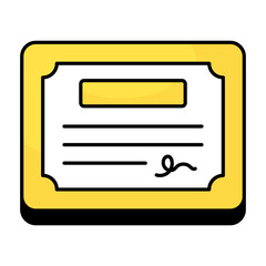 Office Tools Colored Outline Icons