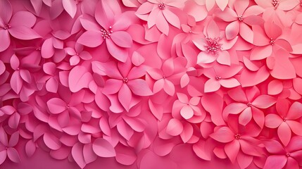 Obraz premium pink background with pink flowers pink gradient background pink gradient pink background