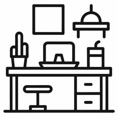 Coworking Space Desk Setup – Modern Shared Office Environment for Freelancers and Remote Teams