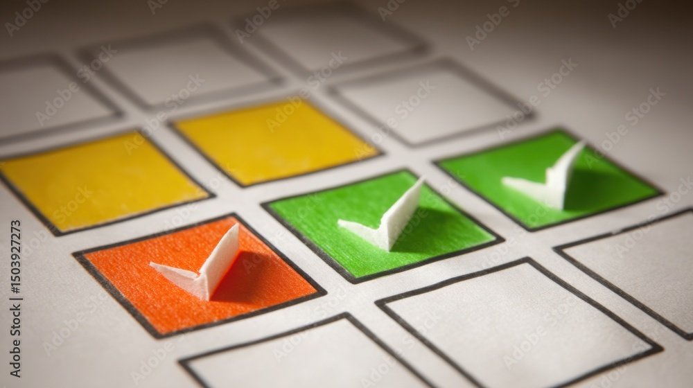 Poster business performance scorecard icon concept visualizing metrics for measurement and analysis of orga