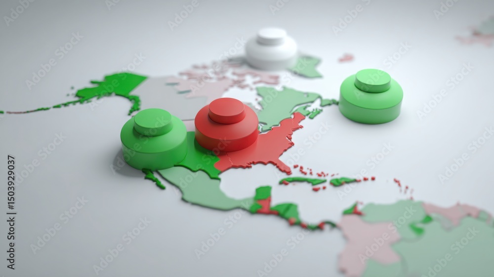 Aufkleber sector exposure rebalancing map icon concept focused on avoiding over-concentration for effective in