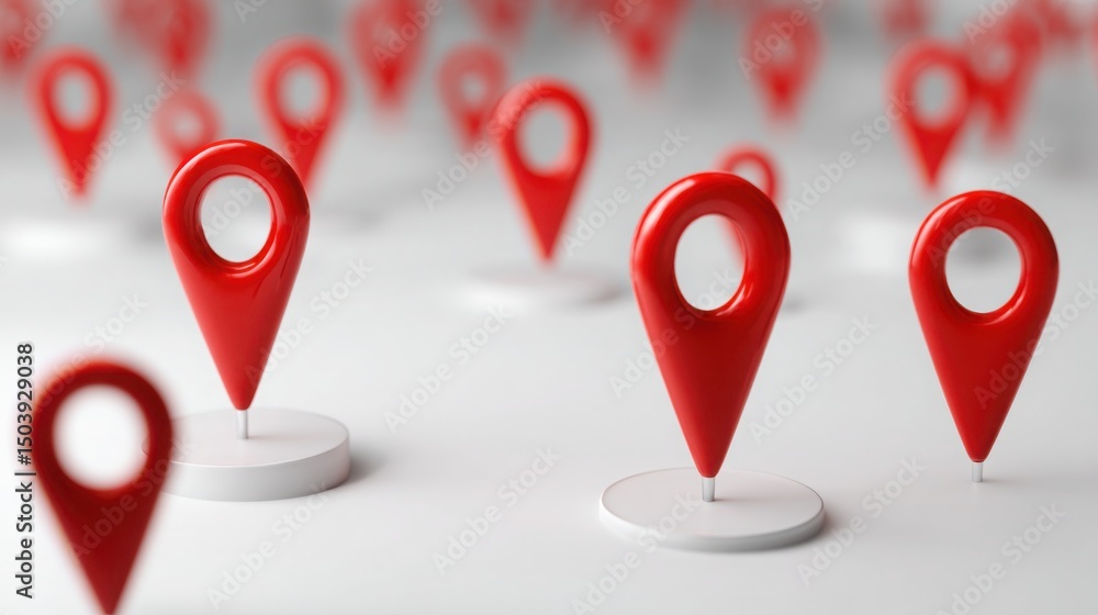 Poster sector exposure rebalancing map icon concept created to prevent over-concentration for improved fina