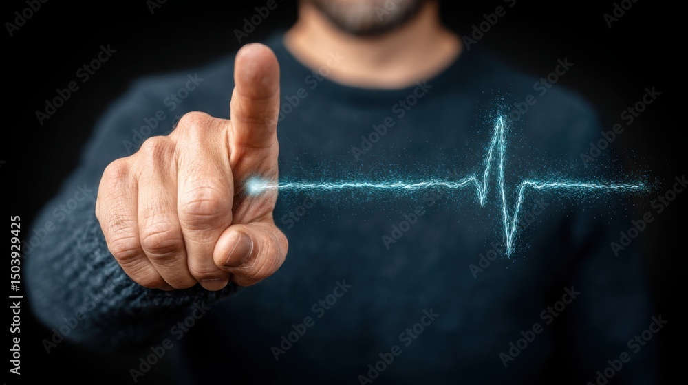 Poster creative signal refinement matrix icon illustrating pure data visualization concept in contemporary 